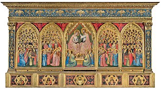 Coronation of Mary with Angels and Saints