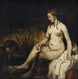 Bathsheba với lá thư của David
