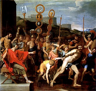 Camille Delivers the Schoolmaster of Falerii to His Pupils