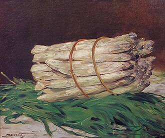 Une botte d'asperges