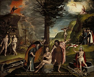 Una alegoría del Antiguo y Nuevo Testamento