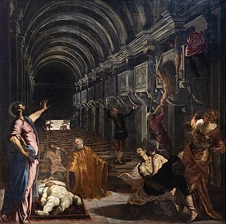 Finding of the body of St Mark