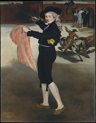 Mademoiselle V. . . in the Costume of an Espada