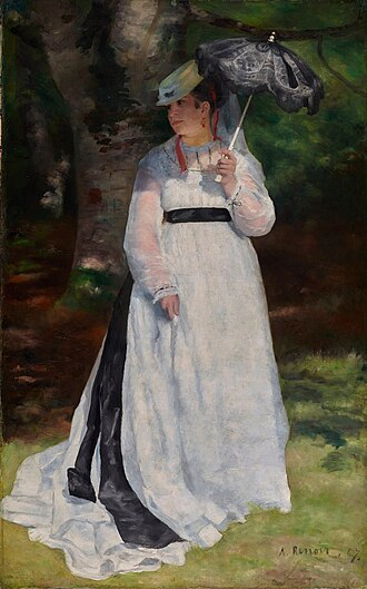 Lise with a Parasol
