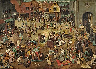 The Fight Between Carnival and Lent