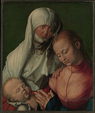 La Vierge, l'Enfant Jésus et Sainte Anne
