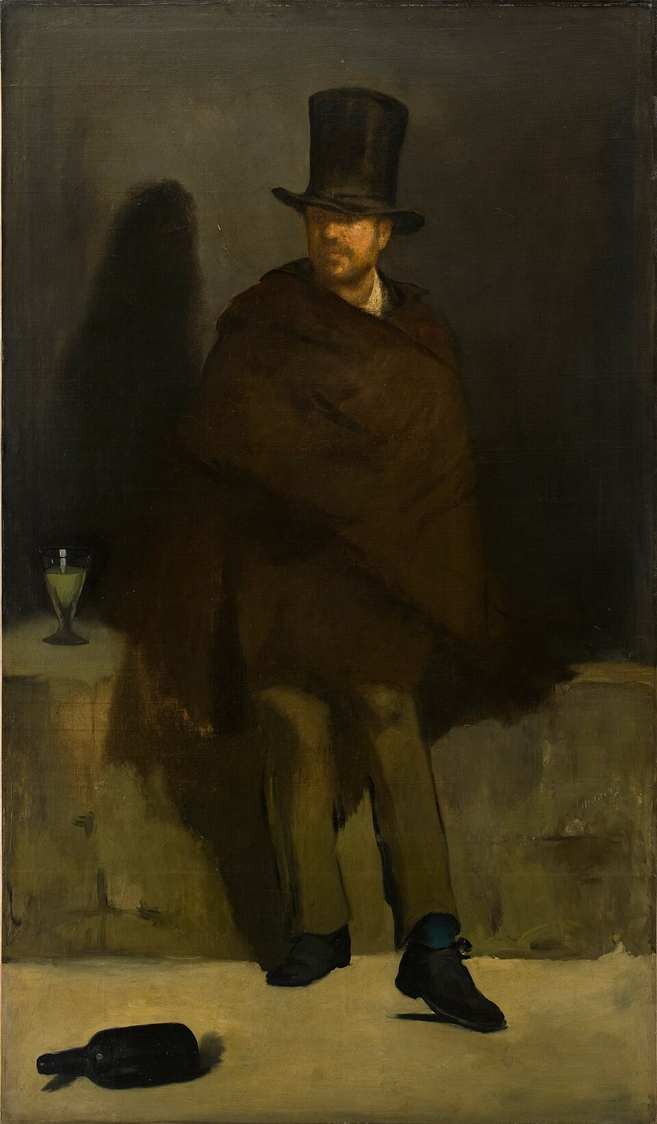 The Absinthe Drinker - Édouard Manet