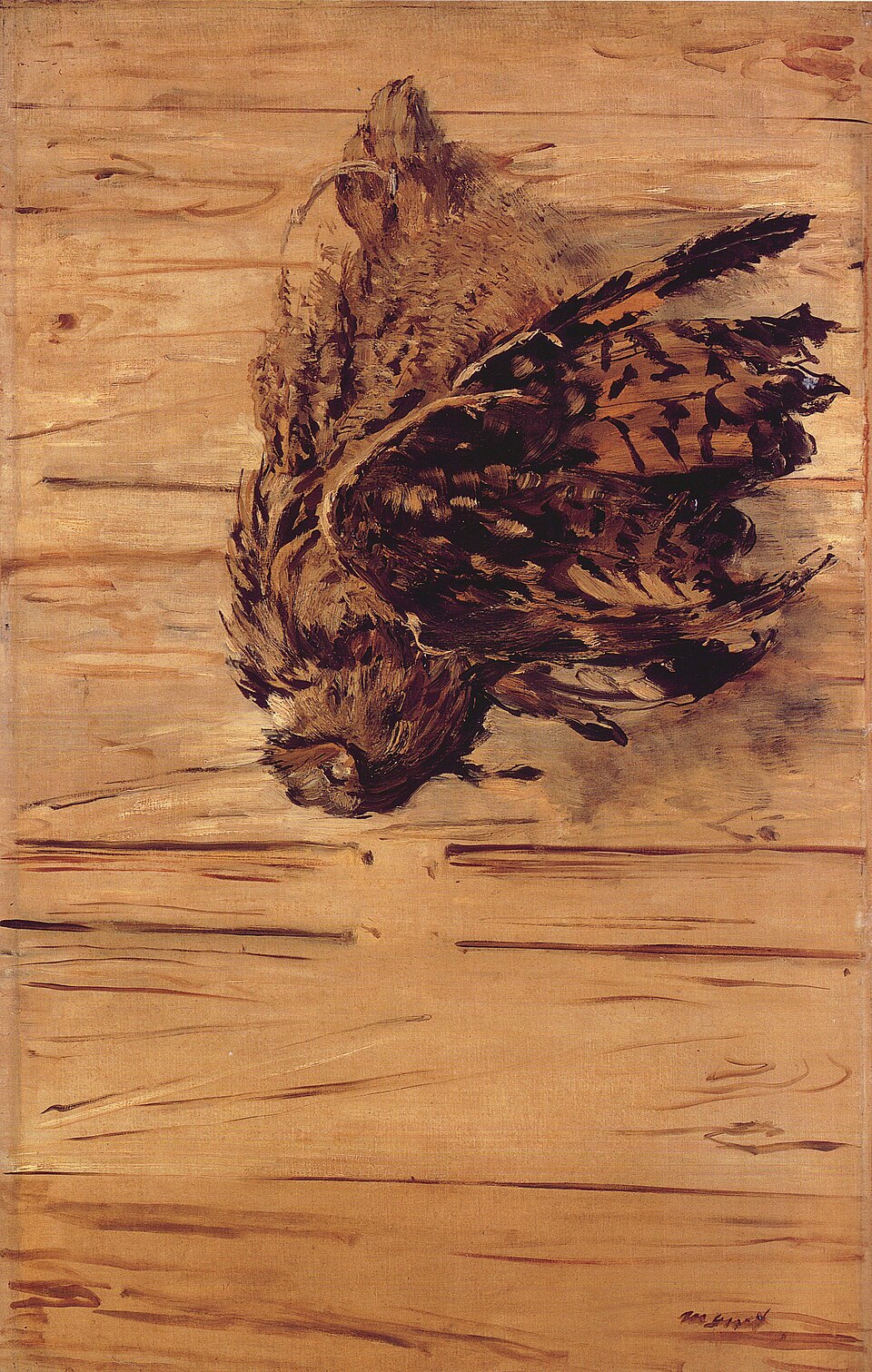 Toter Uhu - Édouard Manet