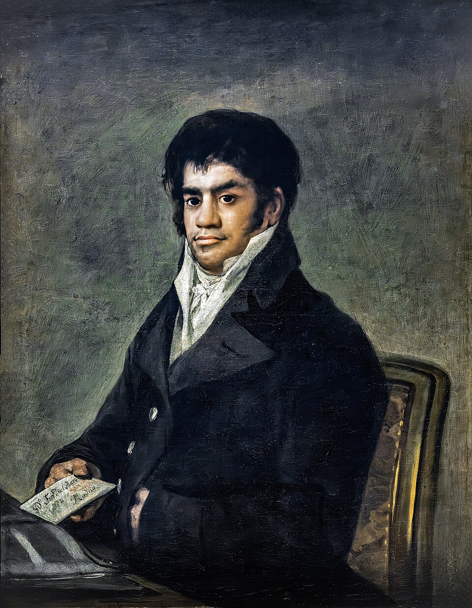 Retrato de Francisco del Mazo - Francisco Goya