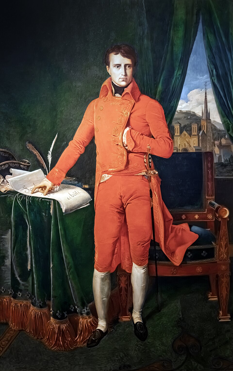 Bonaparte, Premier Consul - Jean-Auguste-Dominique Ingres