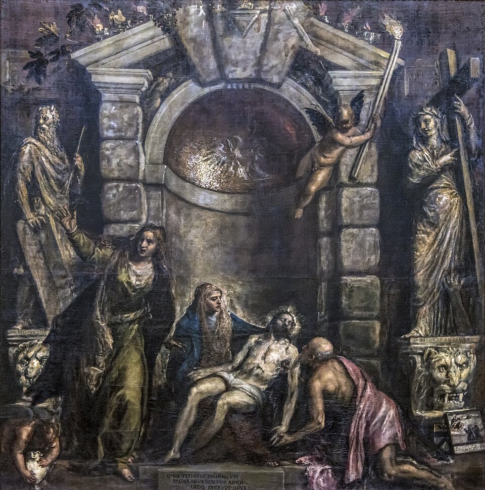 Pietà - Tizian