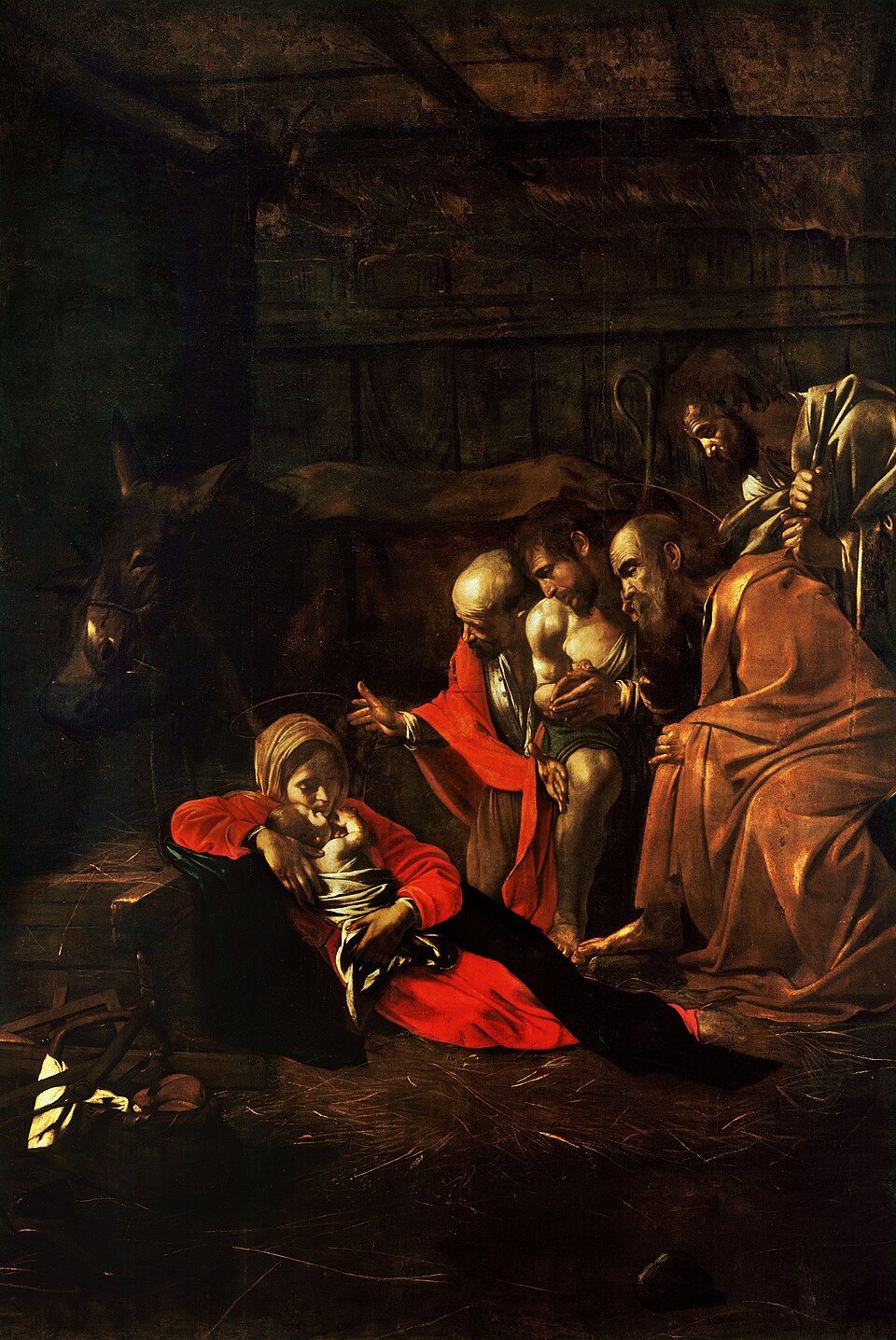 L'Adoration des bergers - Caravaggio