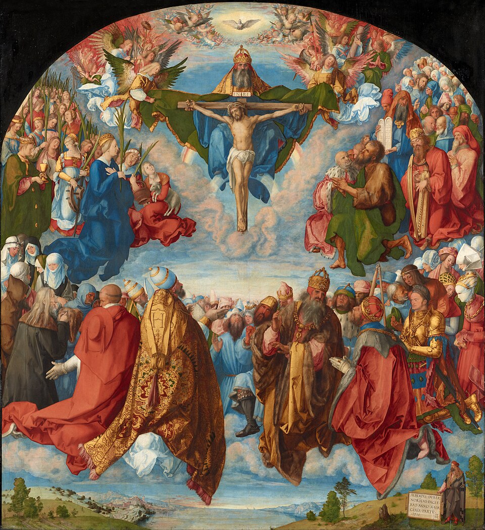 Adoration of the Trinity - Albrecht Dürer