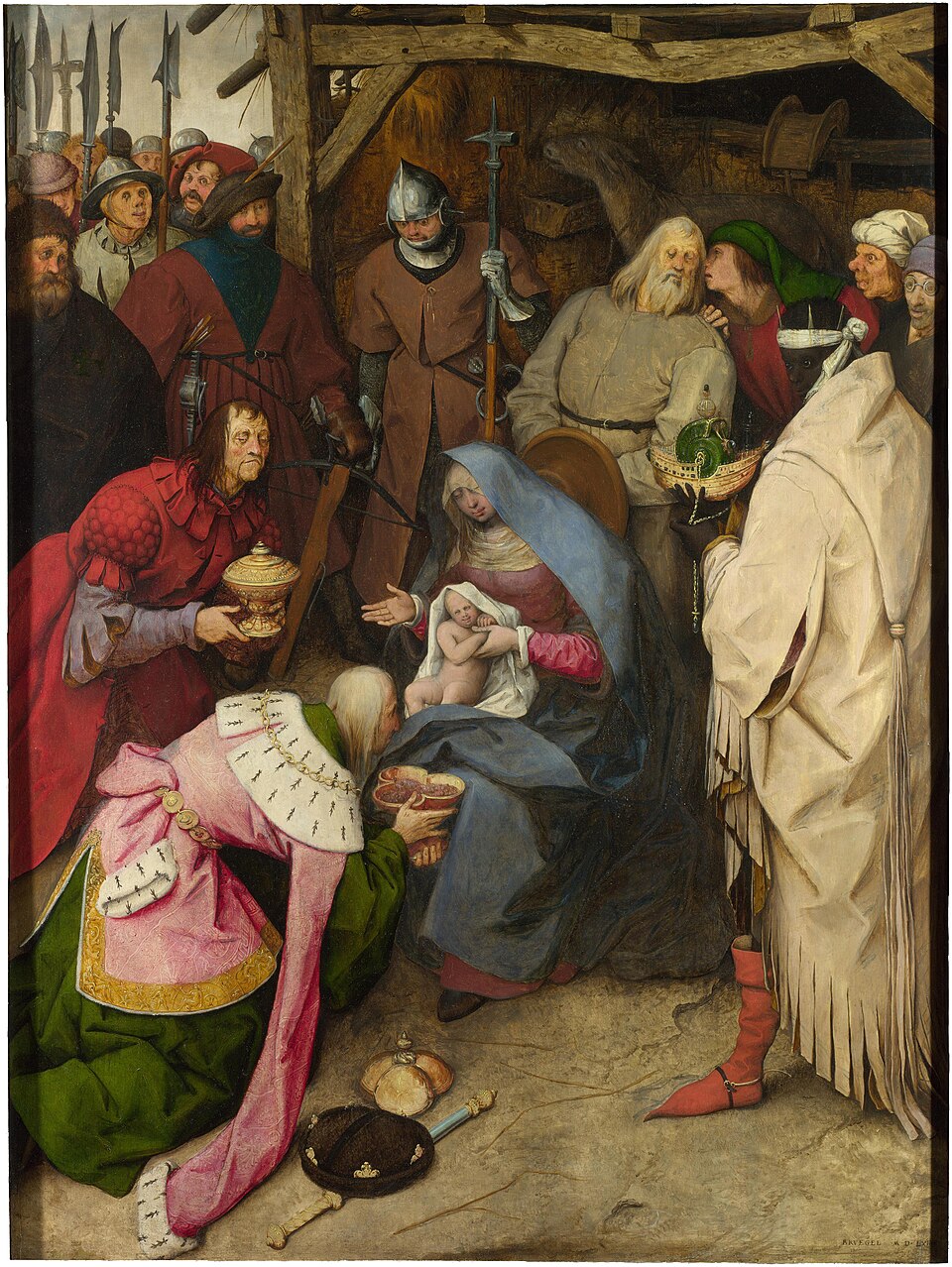 Sự tôn thờ của các hiền sĩ - Pieter Bruegel the Elder