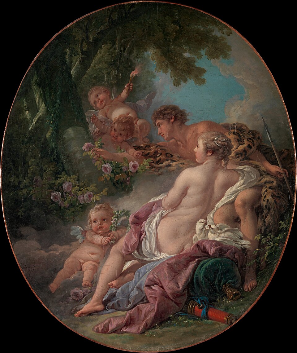 Angelica and Medoro - François Boucher