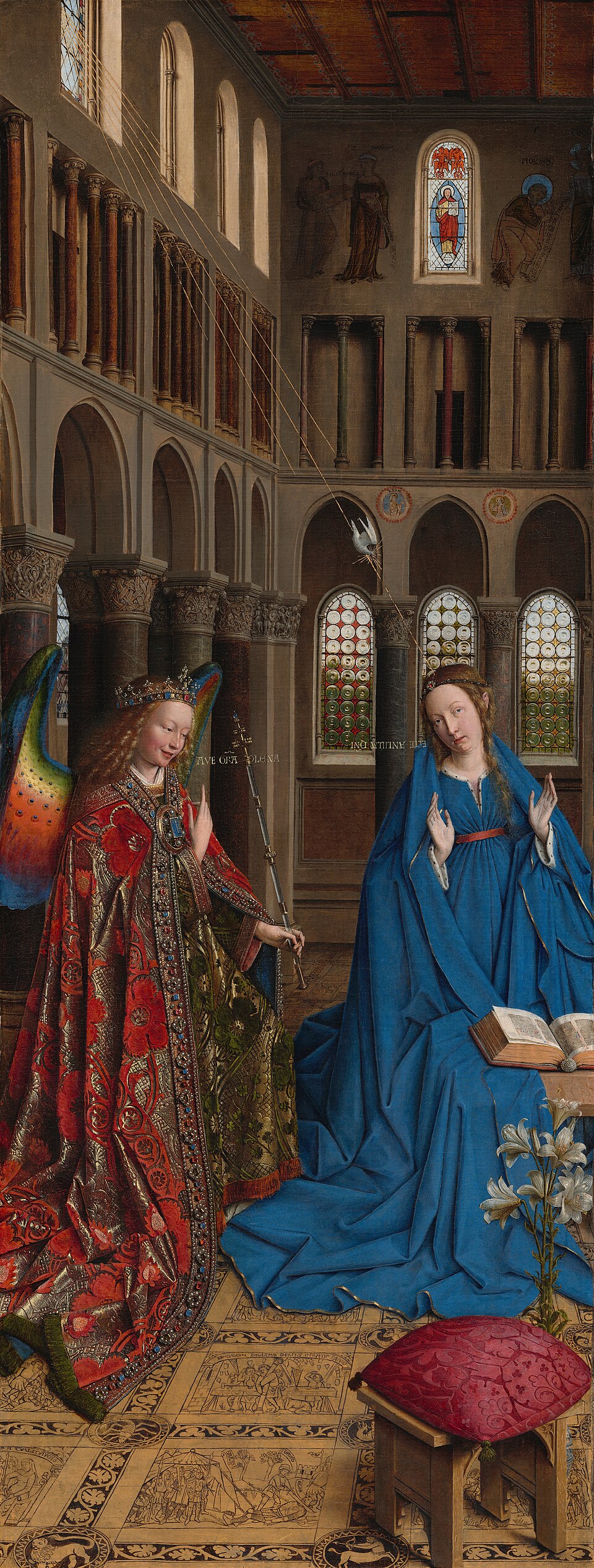 L'Annonciation - Jan van Eyck