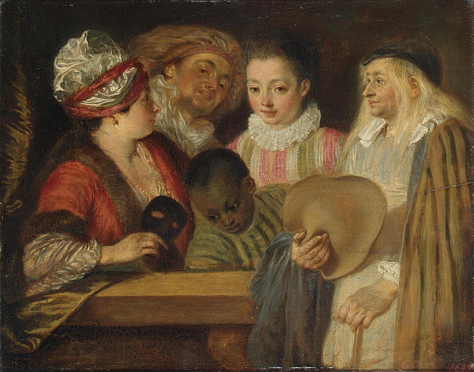 Actors of the Comedie-Francaise - Antoine Watteau