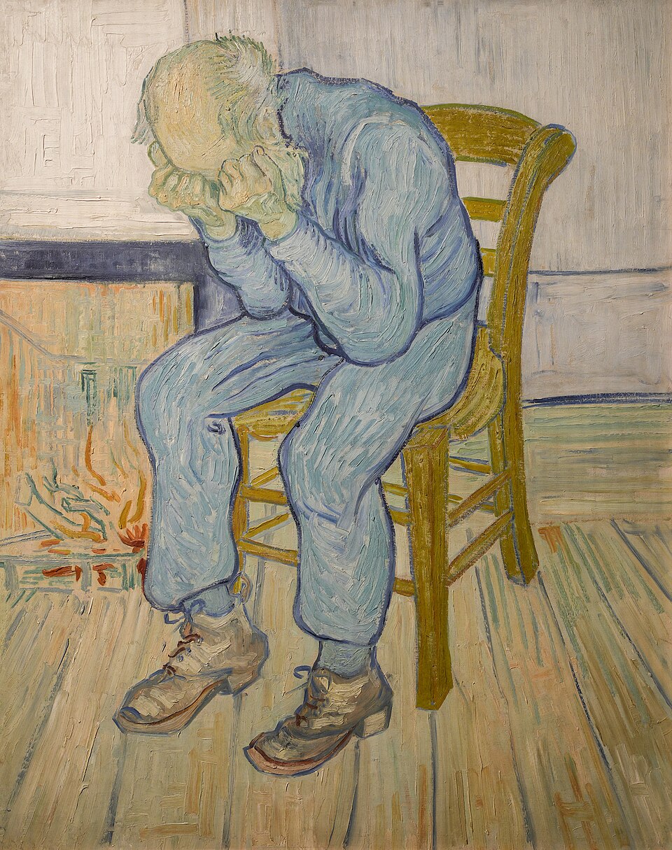 Trauernder alter Mann - Vincent van Gogh