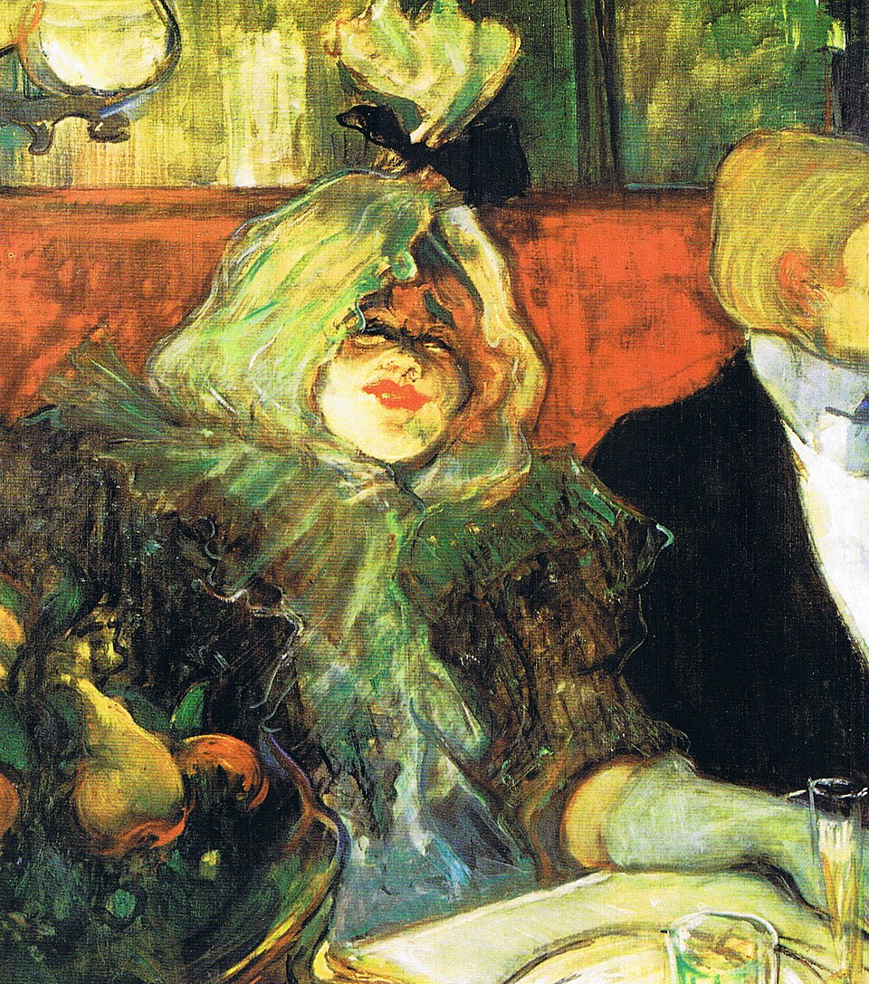 In a Private Dining Room - Henri de Toulouse-Lautrec