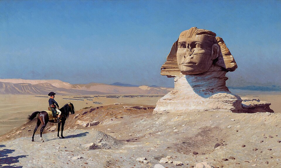Bonaparte Before the Sphinx - Jean-Léon Gérôme