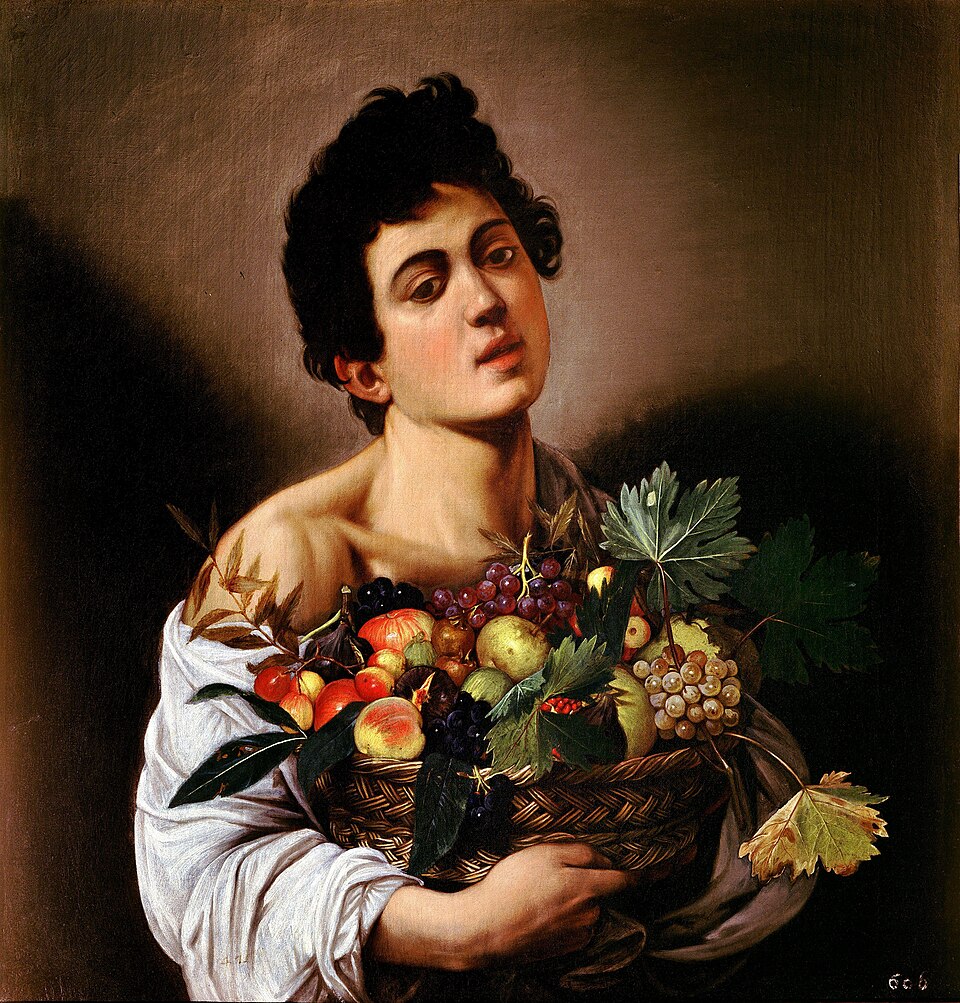 Chàng trai ôm giỏ trái cây - Caravaggio