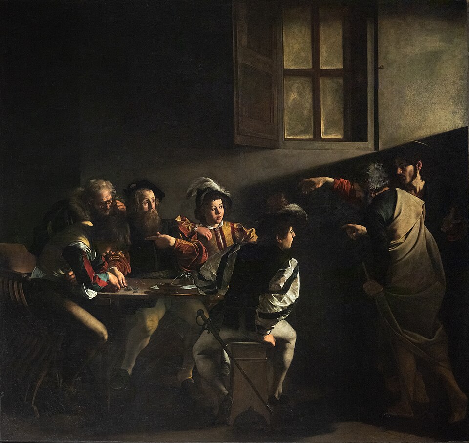 La vocación de San Mateo - Caravaggio