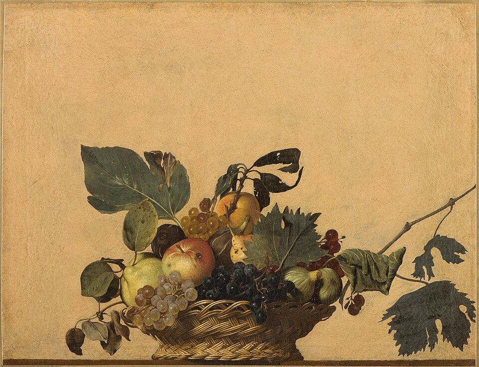 Basket of Fruit - Caravaggio