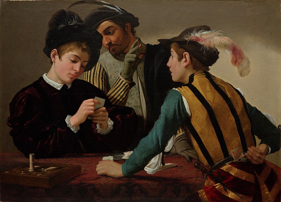 The Cardsharps - Caravaggio