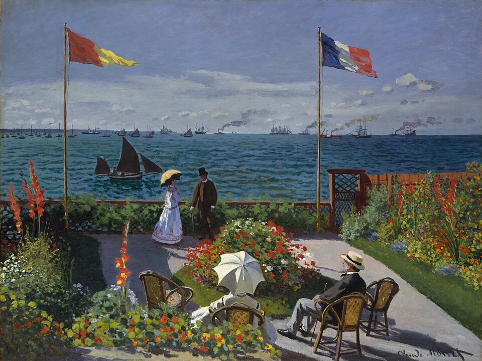Garden at Sainte-Adresse - Claude Monet