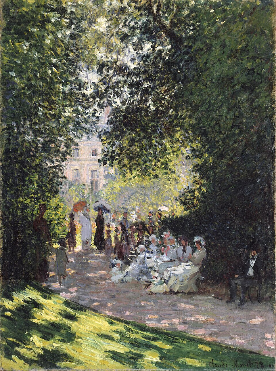 The Parc Monceau - Claude Monet