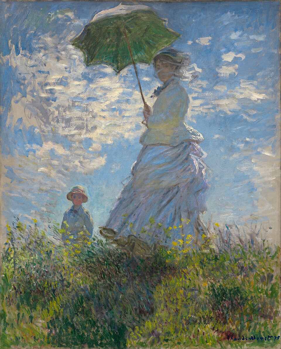 Người phụ nữ cầm dù - Claude Monet