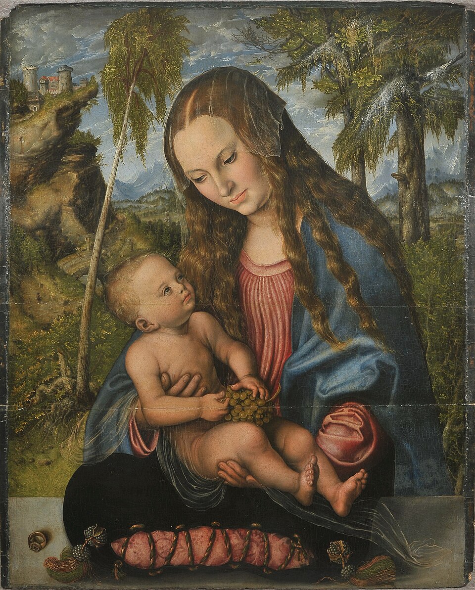 Madonna under the Fir Tree - Lucas Cranach the Elder
