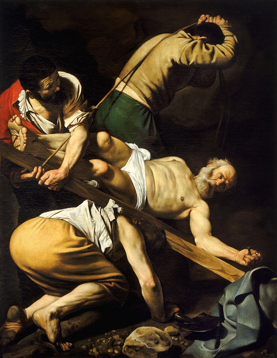 Crucifixion of Saint Peter - Caravaggio