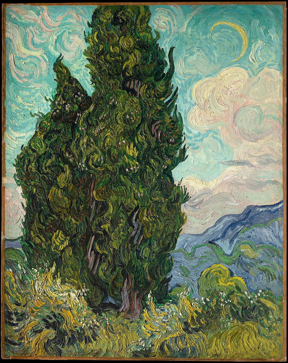 糸杉 - Vincent van Gogh