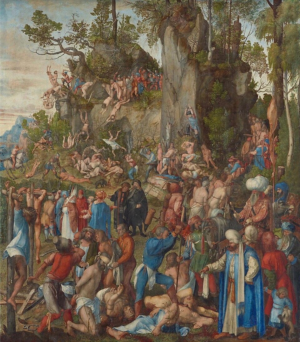 Martyrdom of the Ten Thousand - Albrecht Dürer