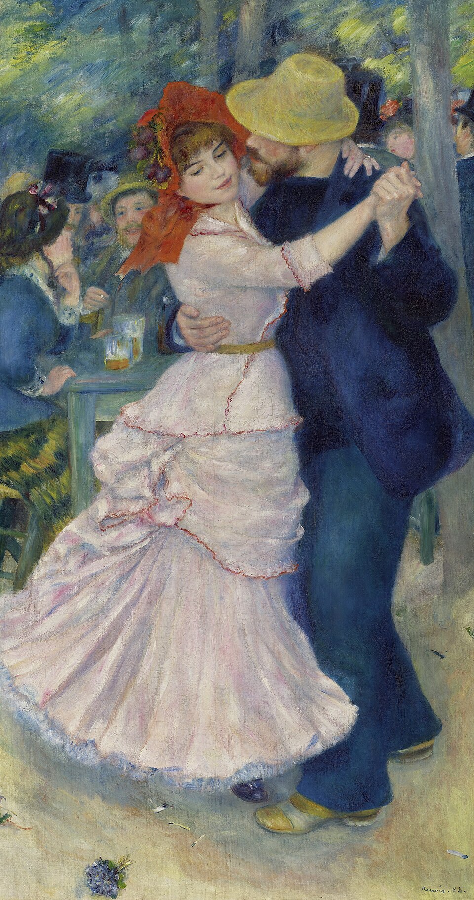 Dance at Bougival - Pierre-Auguste Renoir