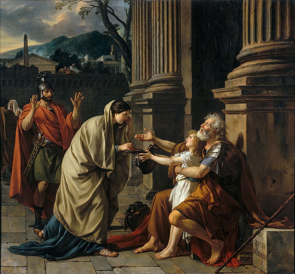 Belisario - Jacques-Louis David