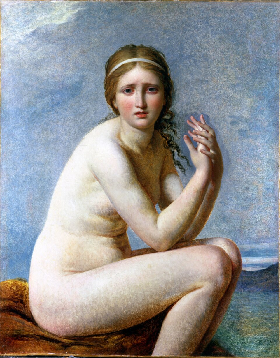 Psyche Abandoned - Jacques-Louis David