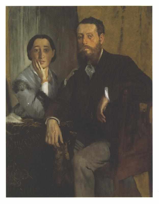 Das Ehepaar Morbilli - Edgar Degas