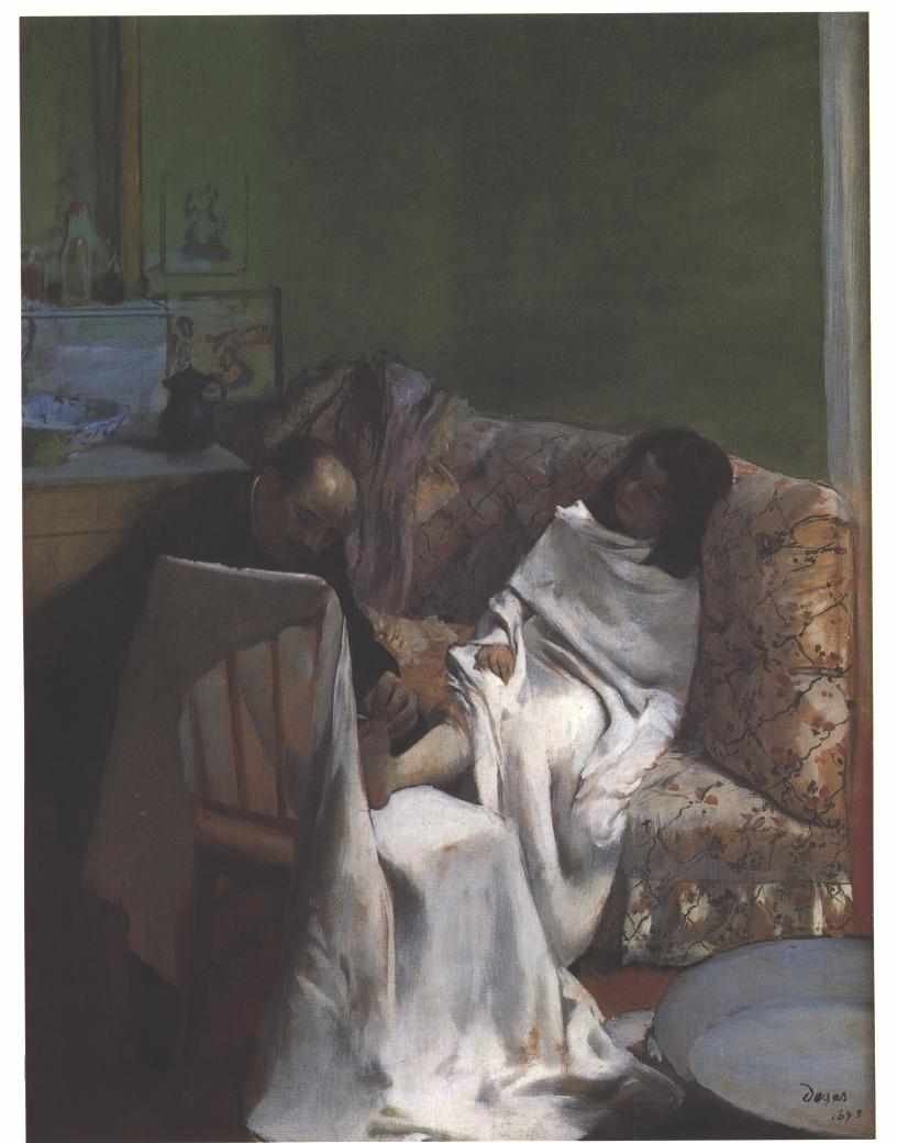 La pedicura - Edgar Degas