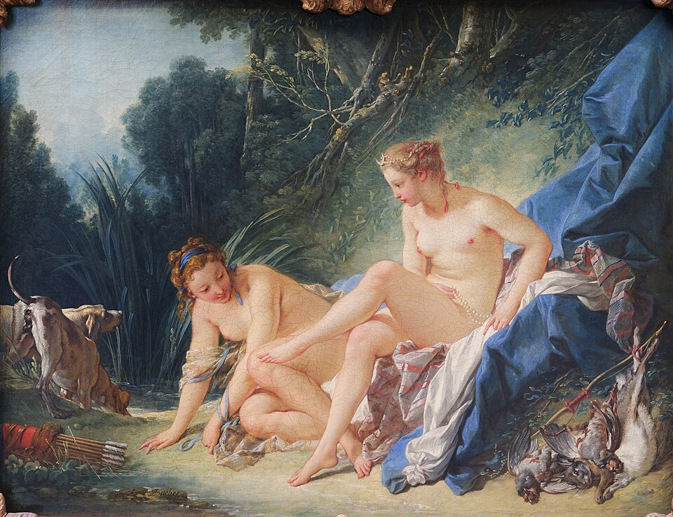 Diana leaving her Bath - François Boucher