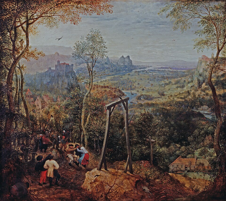 Die Elster auf dem Galgen - Pieter Bruegel the Elder