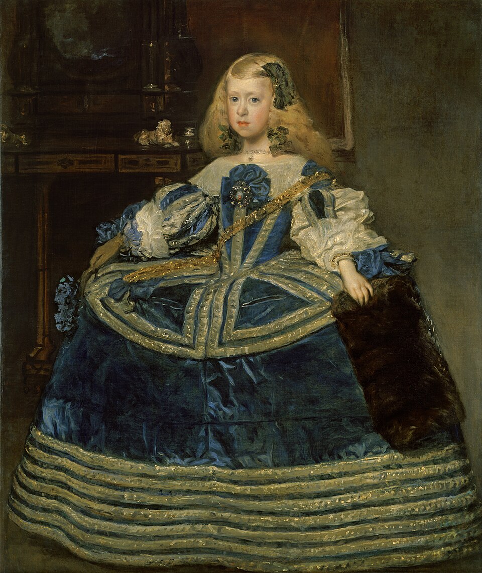Infantin Margarita Teresa (1651-1673) in blauem Kleid - Diego Velázquez