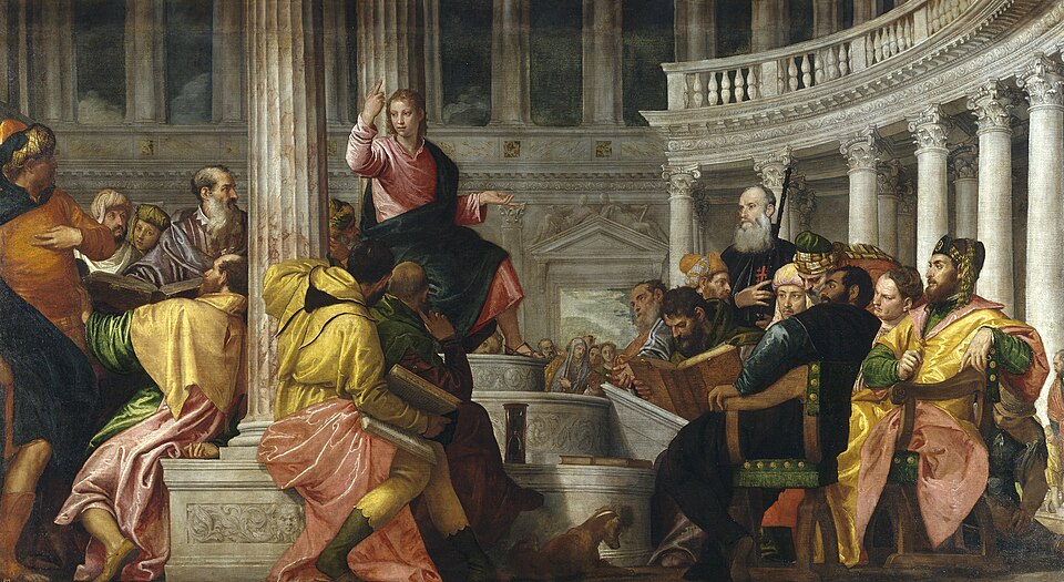 Christ Among the Doctors - Paolo Veronese
