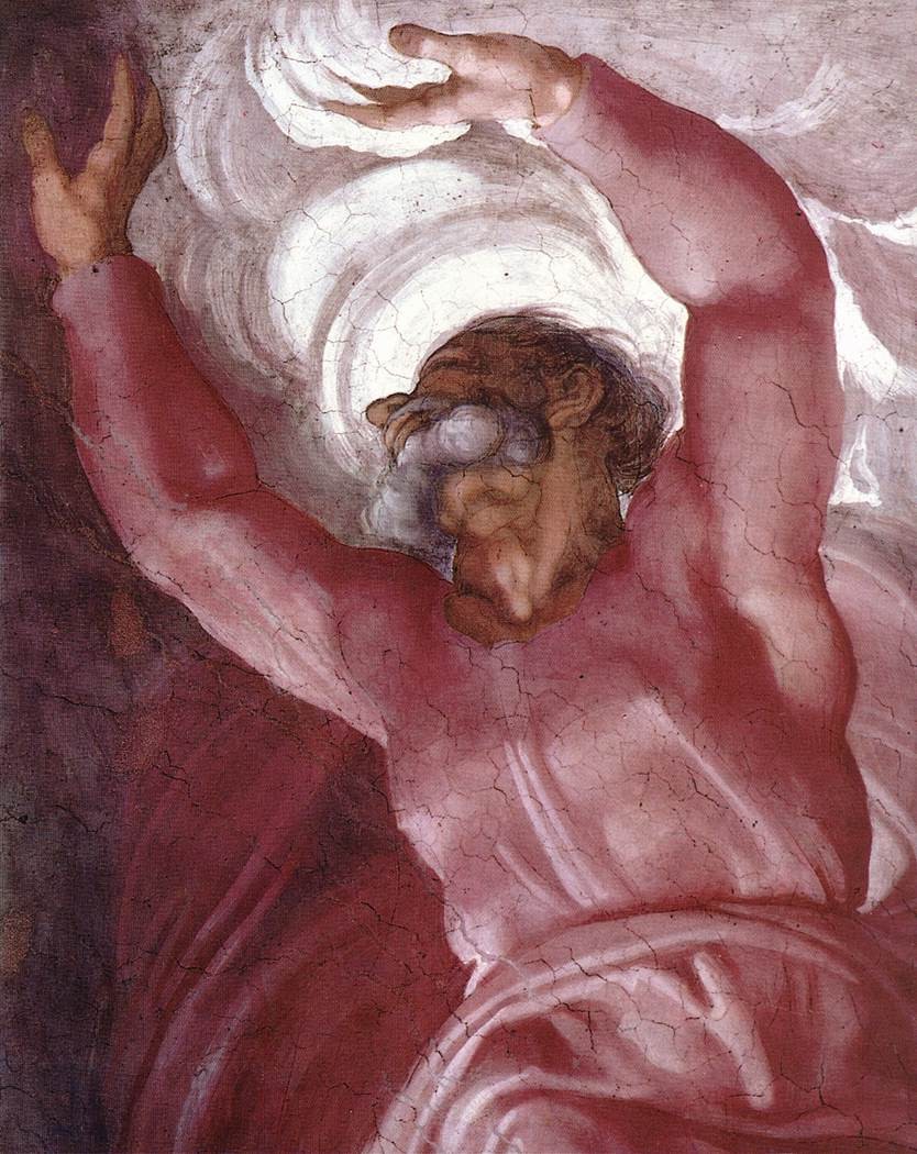 Separation of Light from Darkness - Michelangelo