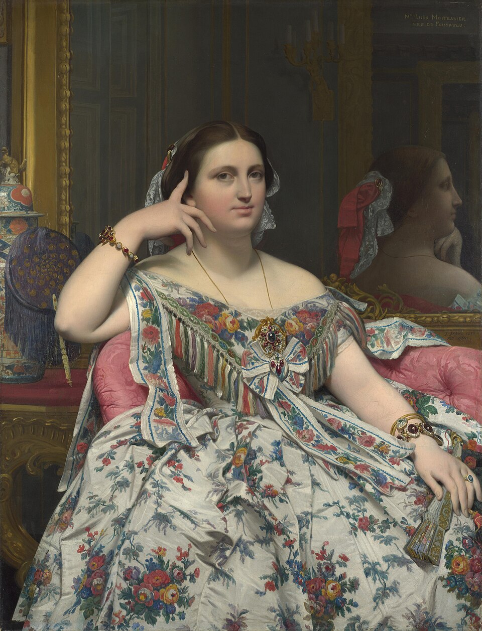 Madame Moitessier - Jean Auguste Dominique Ingres