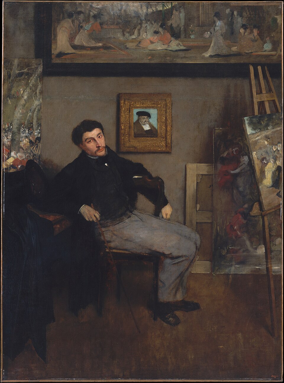 James-Jacques-Joseph Tissot - Edgar Degas