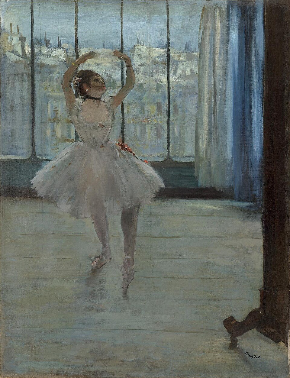 Tänzerin beim Fotografen - Edgar Degas