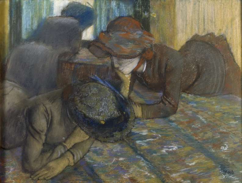 Die Unterhaltung - Edgar Degas