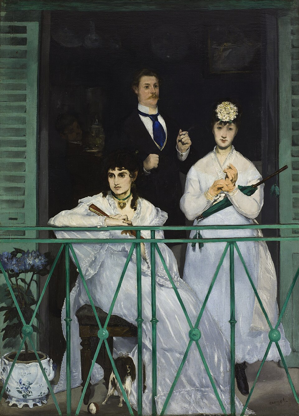 The Balcony - Édouard Manet